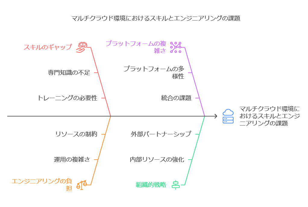 マルチクラウド環境におけるスキルとエンジニアリングの課題