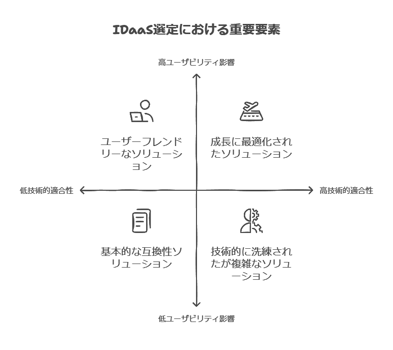 IDaaS選定における重要要素