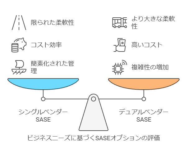 ビジネスニーズに基づくSASEオプションの評価