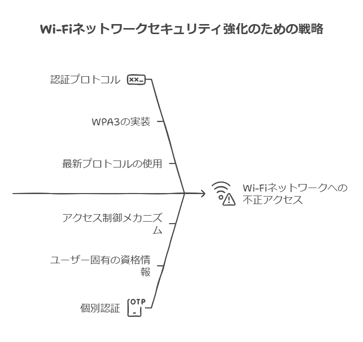 Wi-Fiネットワークセキュリティ強化のための戦略