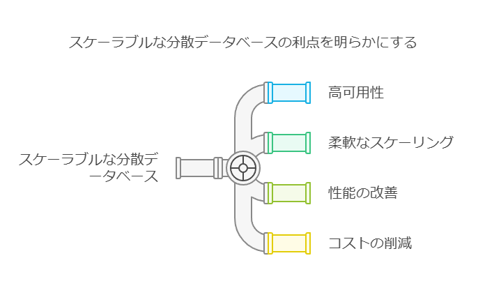 スケーラブルな分散データベースの利点を明らかにする