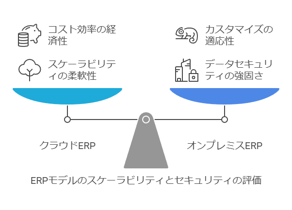 ERPモデルのスケーラビリティとセキュリティの評価